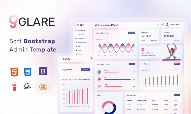 10 Winning Bootstrap Admin Dashboard At Snap Of Your Finger!