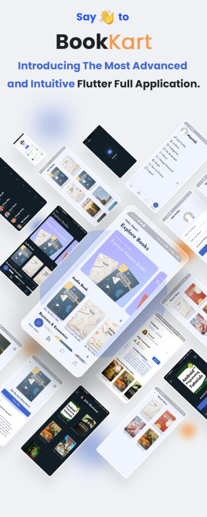 Flutter Ebook Reader App For WordPress with WooCommerce | Bookkart | Iqonic Design