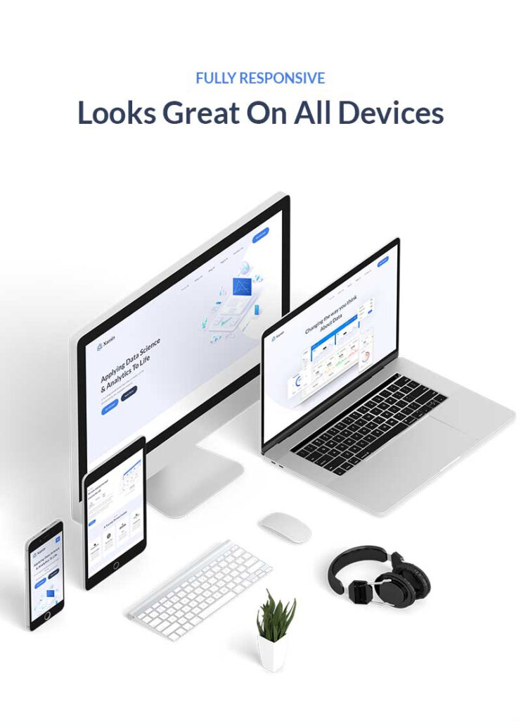 Responsive Data Science Hubspot Theme | Xamin | Iqonic Design