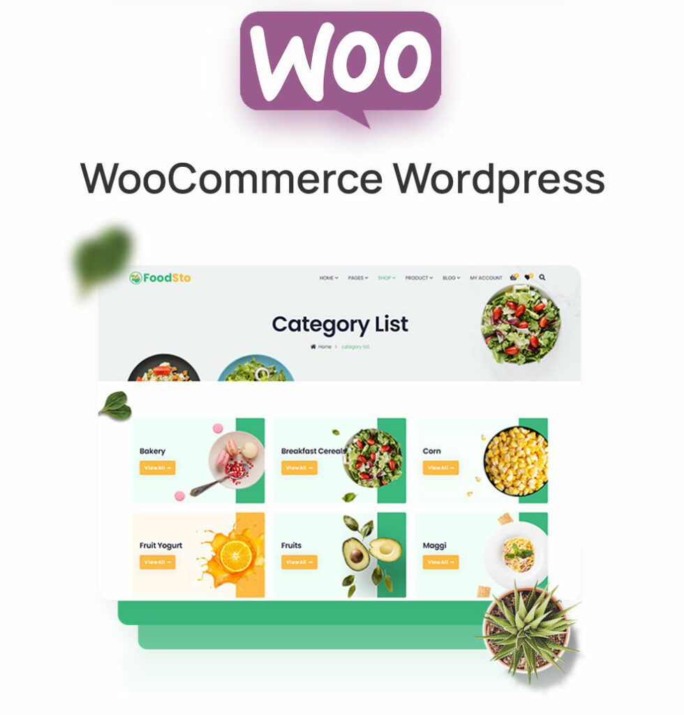 Grocery & Food Store WordPress Theme | Foodsto | Iqonic Design