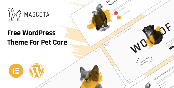 Free WordPress Theme For Petcare | Mascota | Iqonic Design