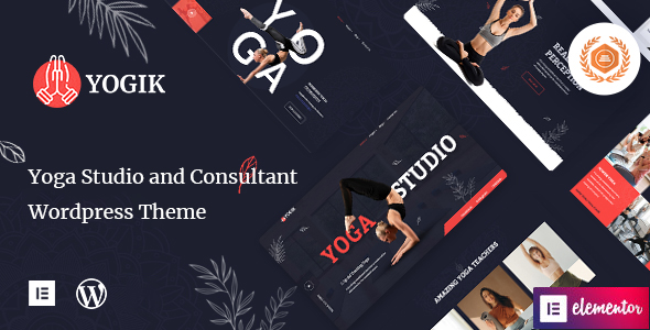 Best Free WordPress Theme for Yoga Studio | Yogik | Iqonic Design