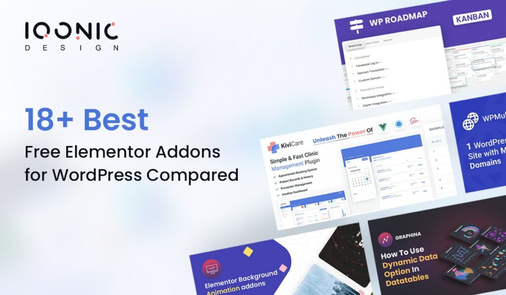 18+ Best Free Elementor Addons for WordPress Compared | Iqonic Design