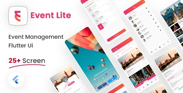 Event Management Flutter UI Kit Free | Event Lite | Iqonic Design