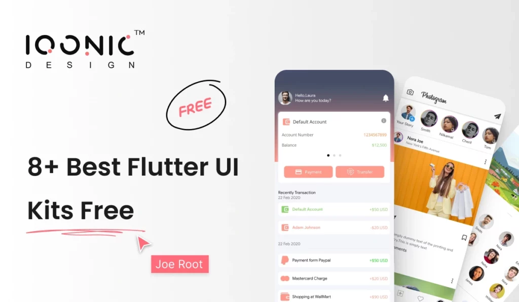 8+ Best Flutter UI Templates Free UI Kits and Templates | Iqonic Design