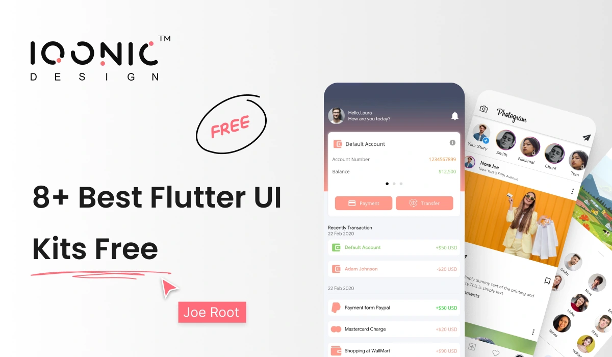 8+ Best Flutter UI Templates Free UI Kits and Templates | Iqonic Design