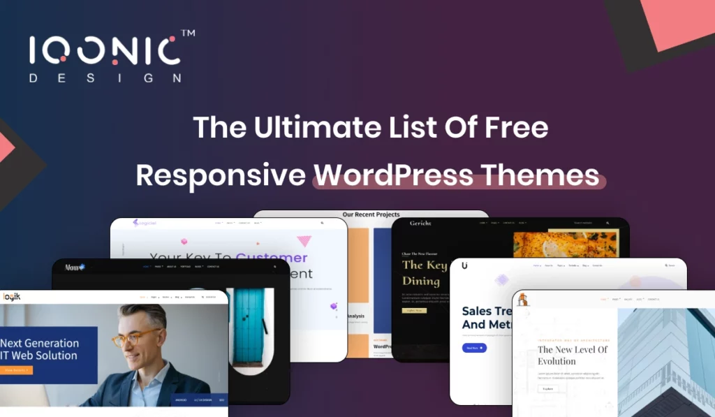 Catalog of Free Responsive WordPress Themes | Iqonic Design