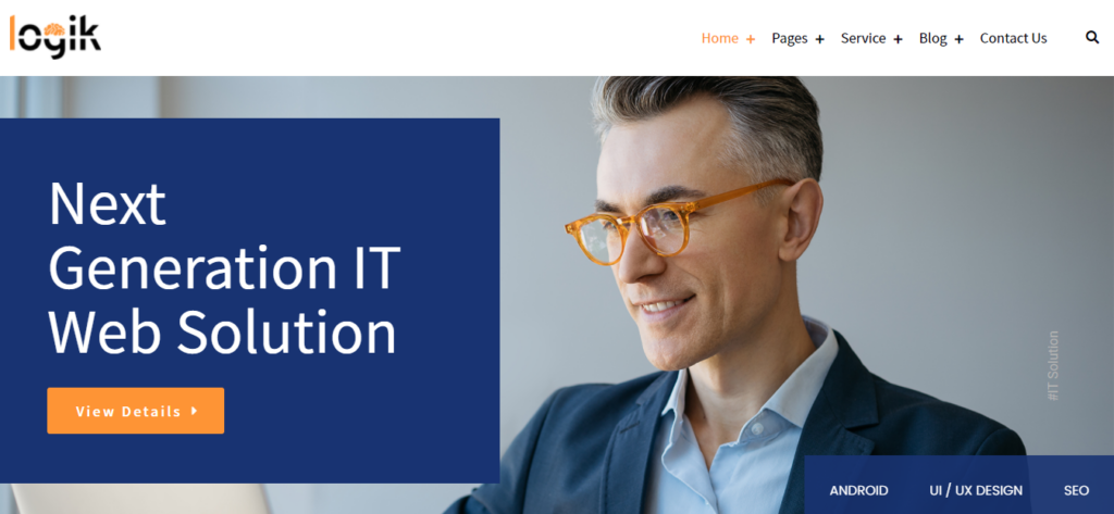 IT Solutions and Technology WordPress Theme| Logik | Iqonic design