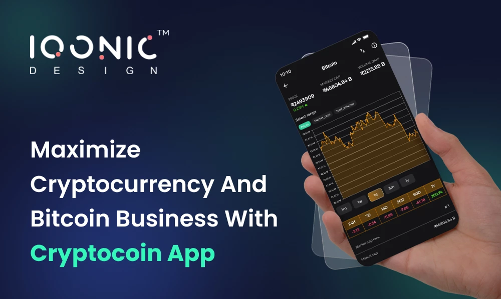 Maximize Cryptocurrency and Bitcoin Business with Cryptocoin App | Iqonic Design