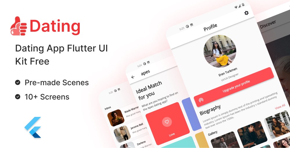 Free Mobile UI Kits