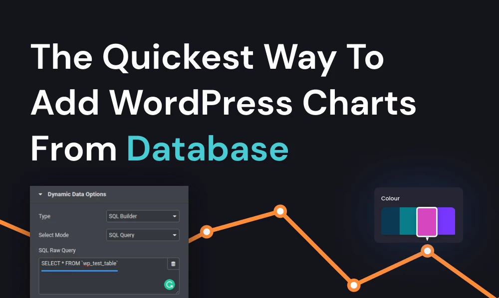 The quickest way to add WordPress Charts from Database - MYSQL | Iqonic Design