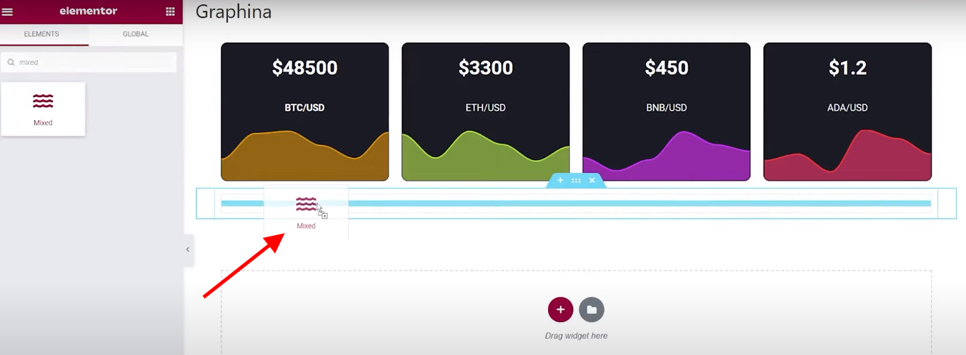 Mix Chart | Graphina | Iqonic Design