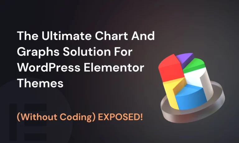 The Ultimate Chart and Graphs Solution For WordPress Elementor Themes (Without Coding) EXPOSED! | Iqonic Design