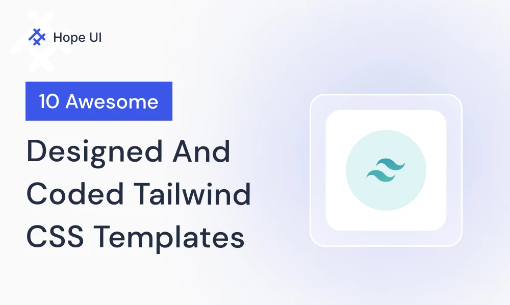 10 Awesome Designed And Coded Tailwind CSS Templates | Iqonic Design