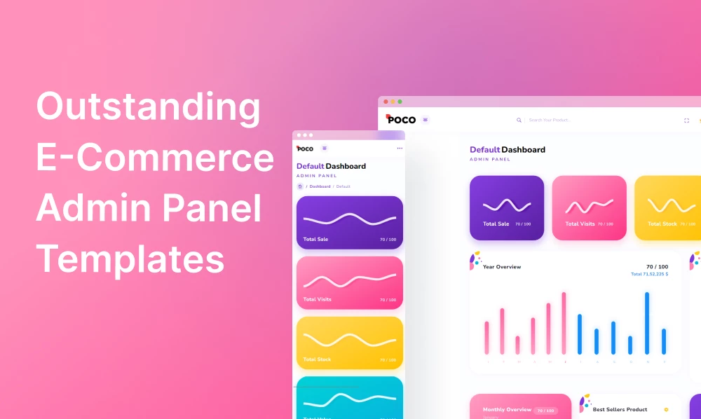 7 Outstanding E-Commerce Admin Panel Templates That Is Perfect To Marketers | Iqonic Design