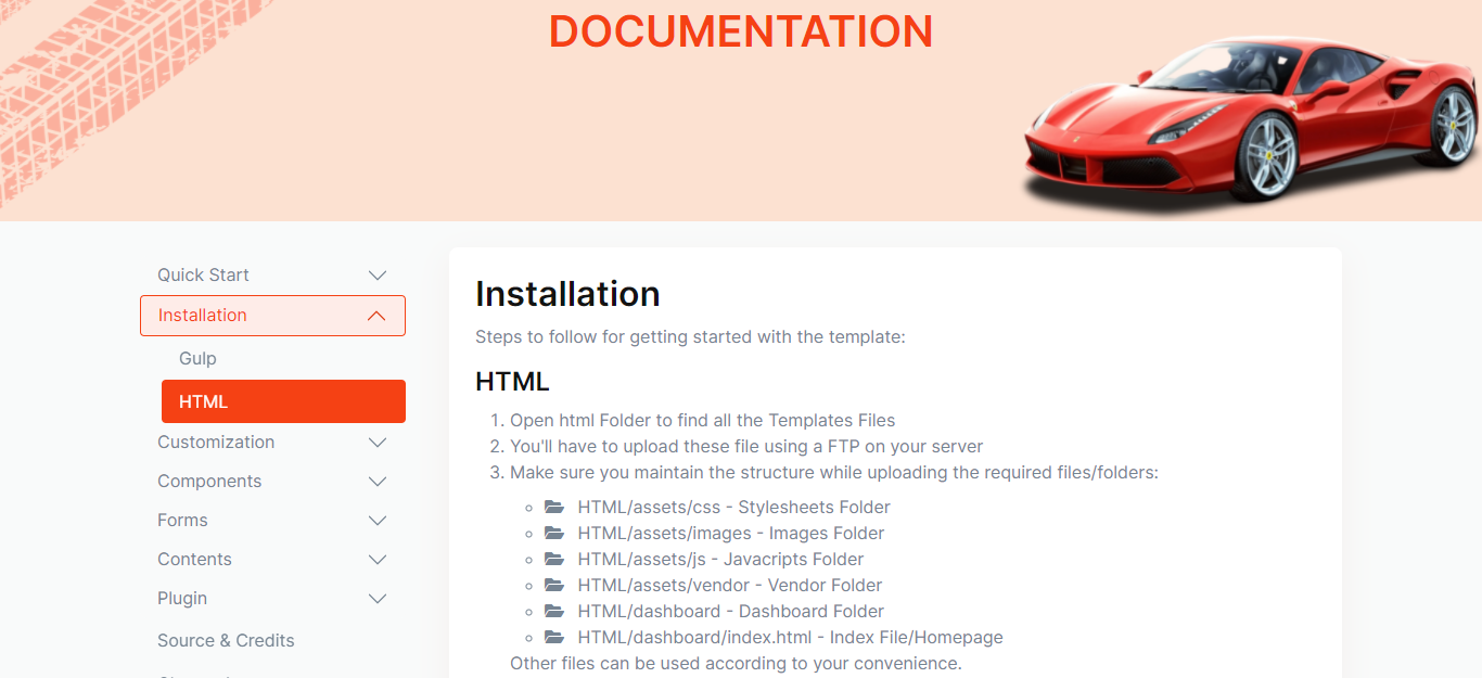 Free Auto Dealer HTML Admin Template | Vrooom Lite | Iqonic Design