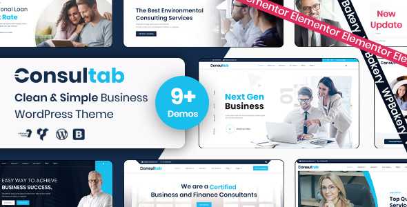 Consulting Business and Finance WordPress Theme | Consultab | Iqonic Design