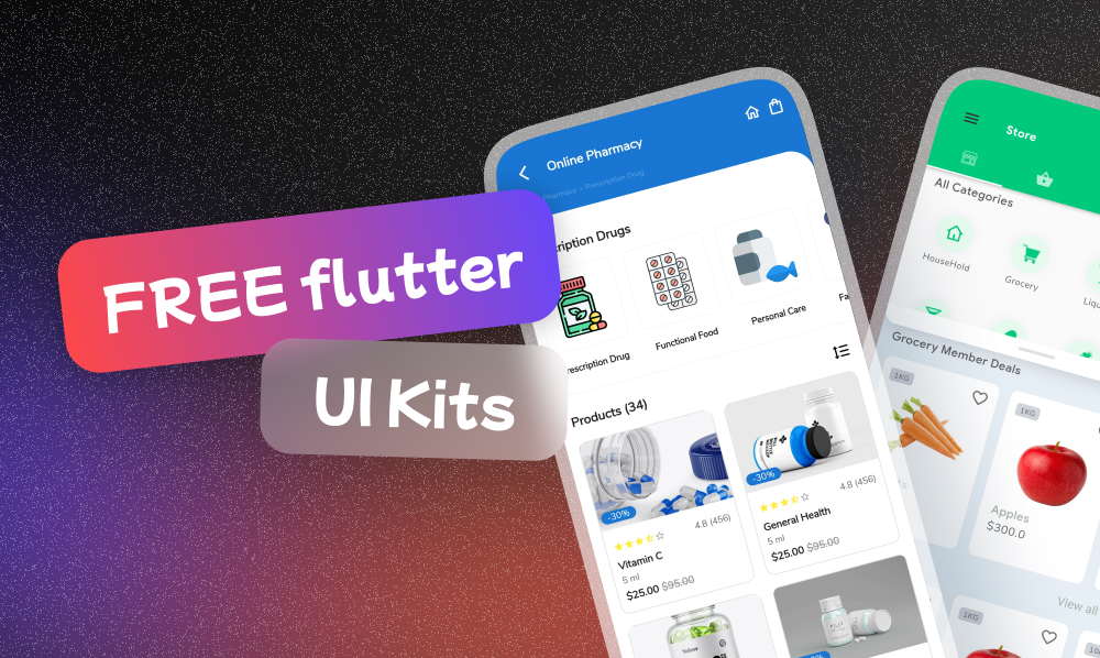 5 Most Recent Flutter UI Kits Free To Keep Tabs On In 2022 | Iqonic Design