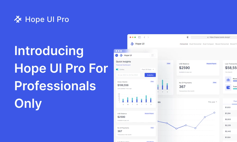 Introducing Hope UI Pro For Professionals Only