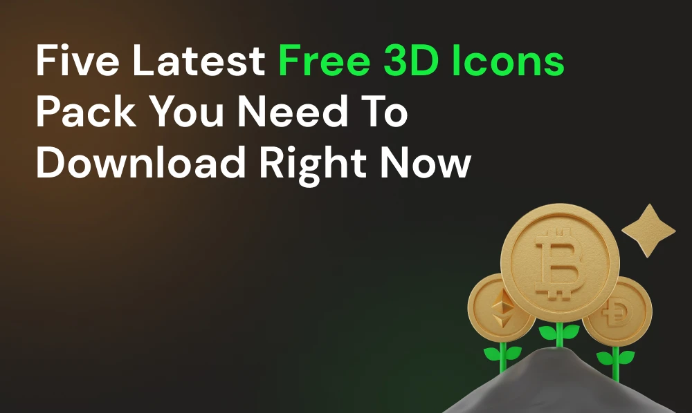 5 Latest Free 3D Icons Pack You Need To Download Right Now | Iqonic Design