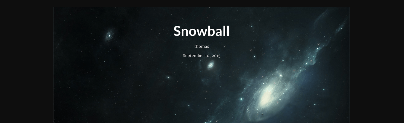 Snowball 