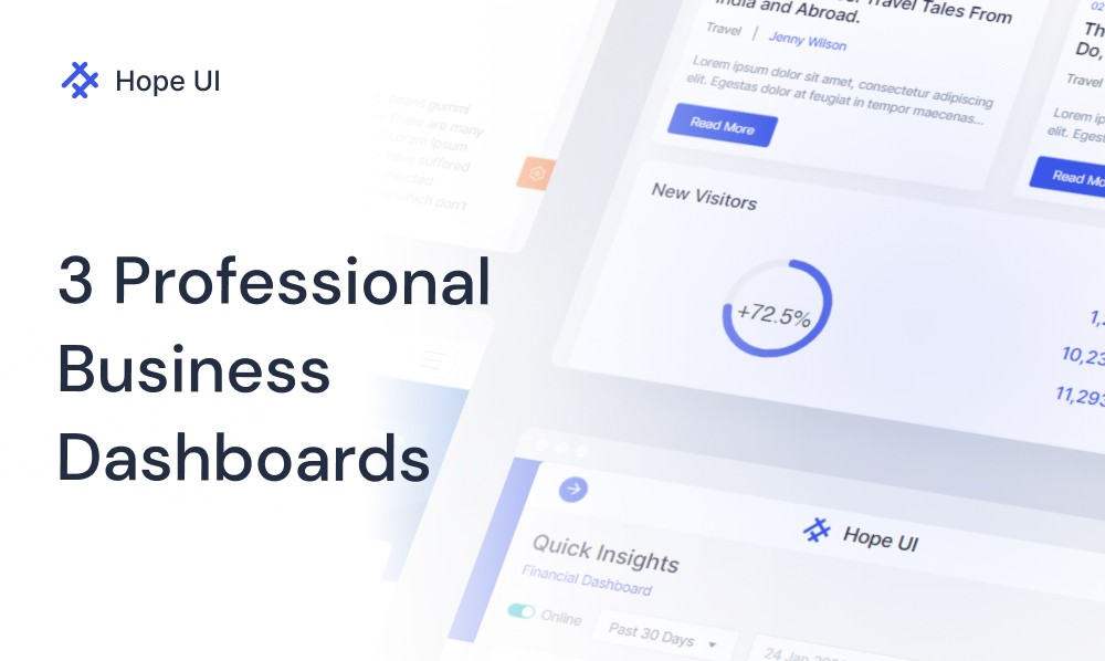 3 Professional Business Dashboards Every Industry Needs To Run Optimally | Iqonic Design