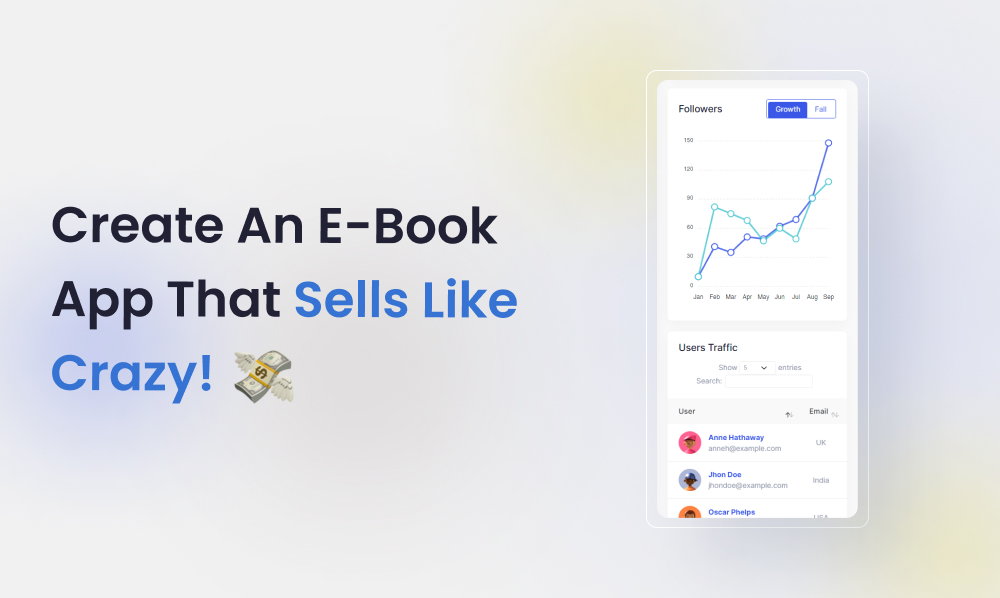 Create An E-Book App That Sells Like Crazy! | Iqonic Design