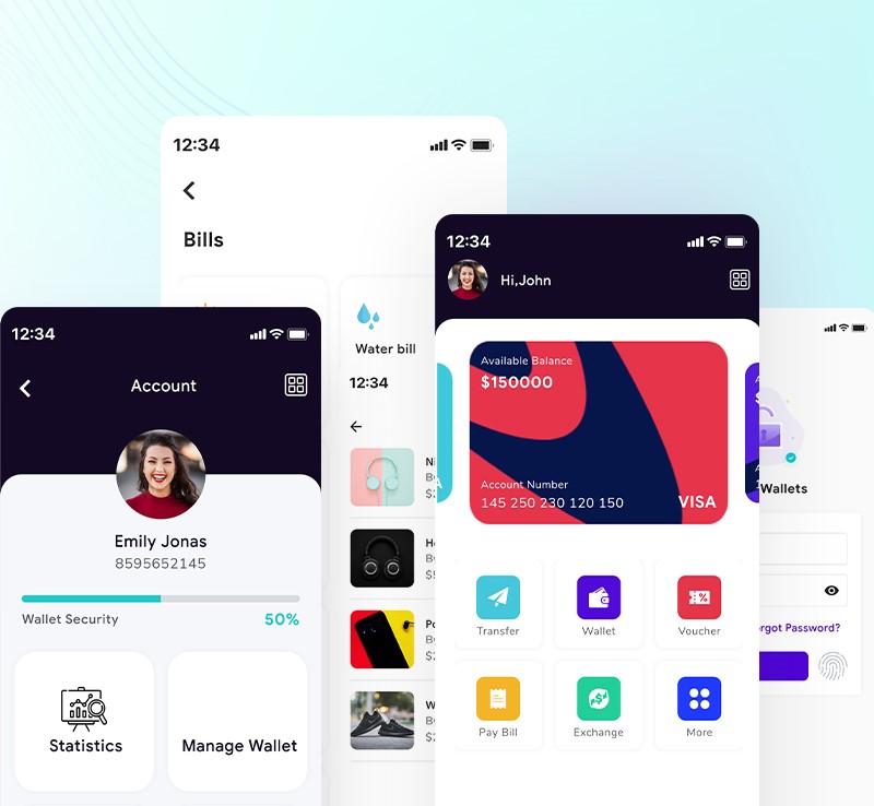 E-Wallet Flutter UI Kit