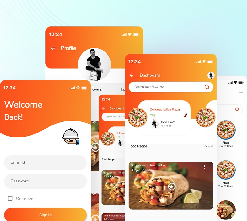 Food Recipe Flutter UI Kit