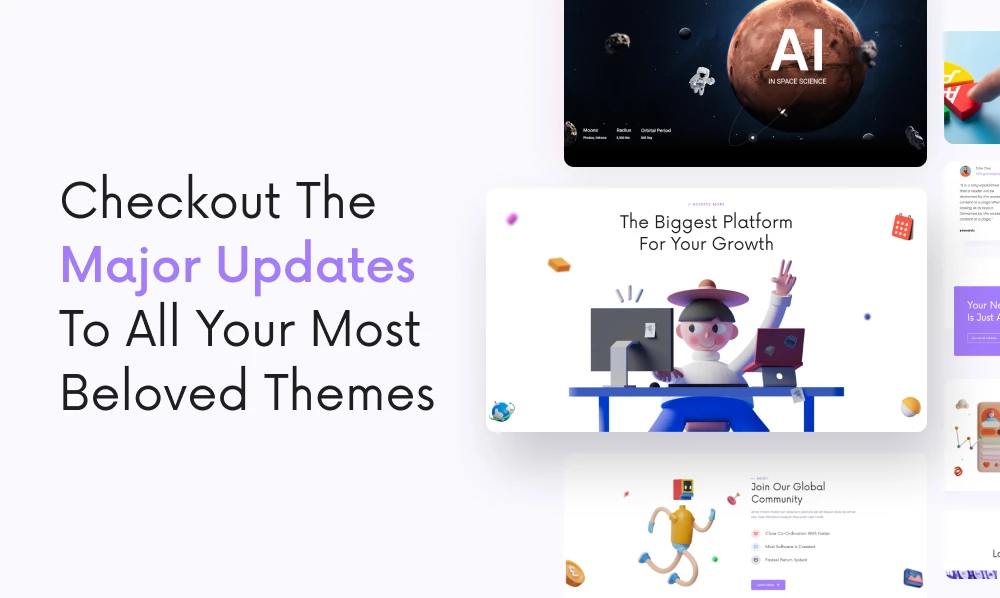 Old Meets New: Checkout The Major Updates To All Your Most Beloved WordPress Themes | Iqonic Design