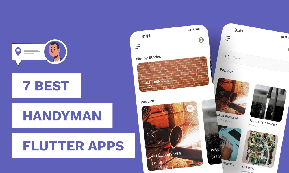 7+ Best On-Demand Handyman Flutter Apps of 2022 | Iqonic Design