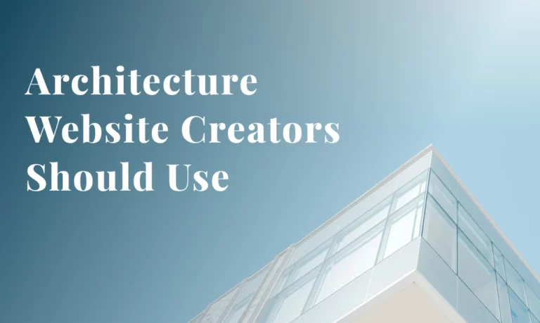 10 Bold And Contemporary Fonts Architecture Website Creators Should Use | Iqonic Design