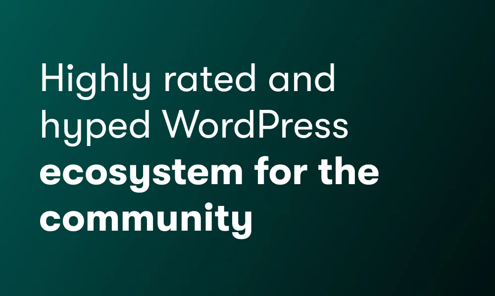 Highly rated and hyped WordPress ecosystem for the community | Iqonic Design