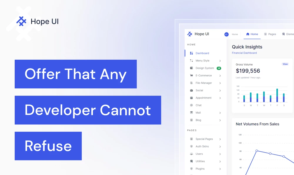 Special Offer for Web Developer: Hope UI - Bootstrap Admin Templates | Iqonic Design