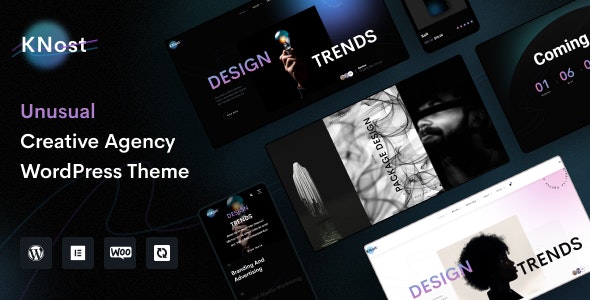 Knost - Creative Agency and Digital Studio WordPress Theme  | Iqonic Design