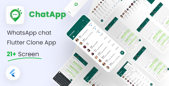 Whatschat – Free Whatsapp UI Clone Flutter | Iqonic Design