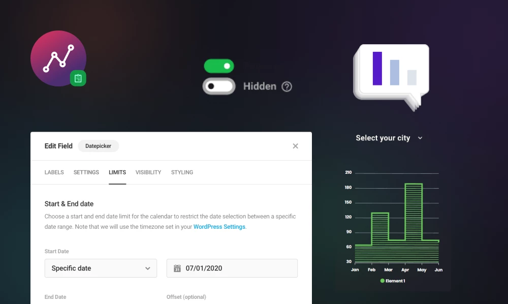 Graphina Forminator Addon - Collect Data of Forms, Polls Or Survey and Represent in Charts | Iqonic Design