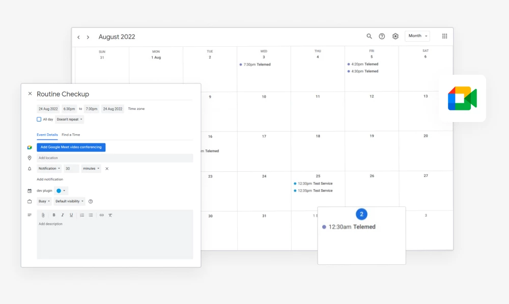 Google Calendar Integration: Why It's Important for Your Clinic Management Solution | Iqonic Design