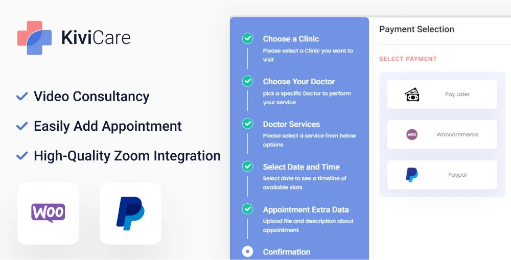 Kivicare- Complete Clinic Management Solution | Iqonic Design