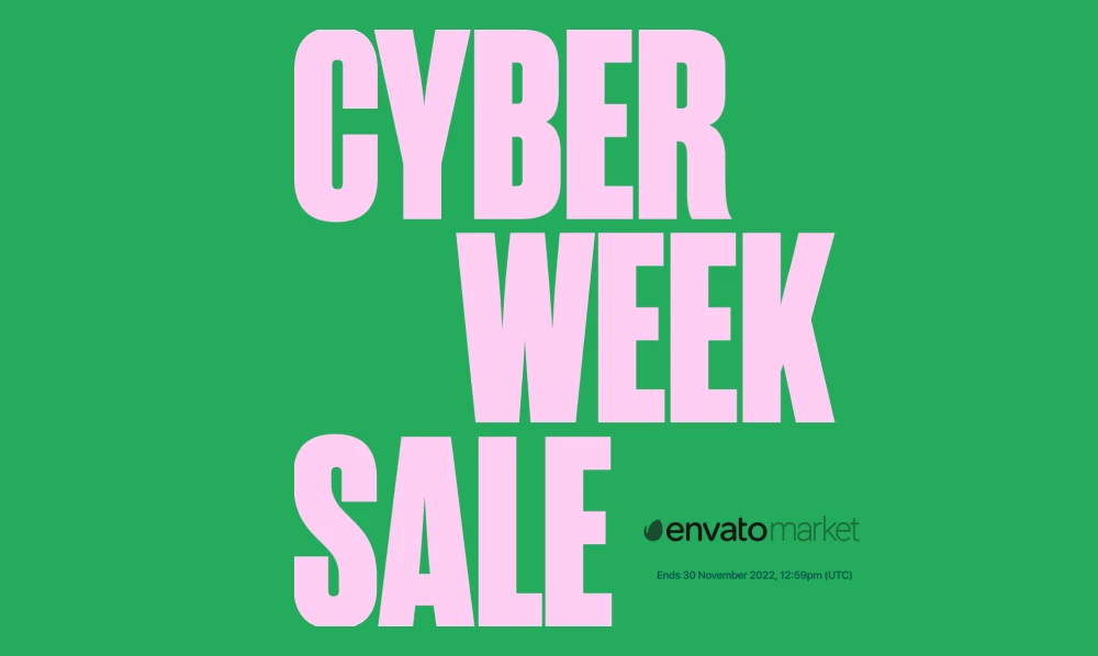 The Biggest Sale Of The Year On WordPress Themes, HTML Products, Plugins, & Applications | Cyber Week sale | Iqonic Design