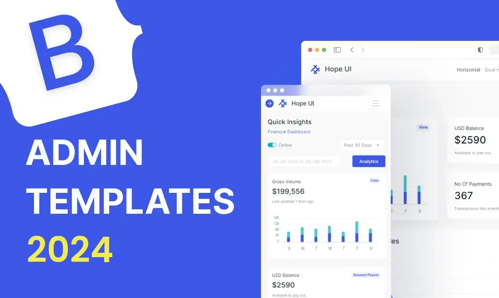 10 Best React Bootstrap 5 Admin Templates 2024 (Premium)