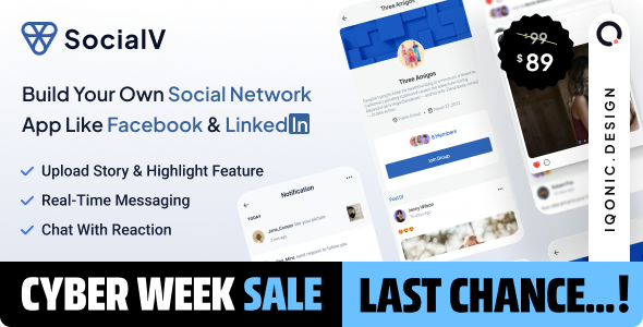 cyber week sale 2023 on socialV