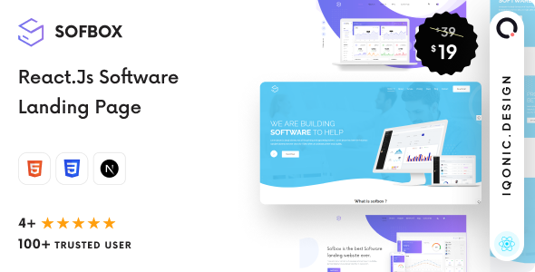 Sofbox Admin – VueJS, Laravel, Angular 9, React, HTML Admin Theme | Iqonic Design