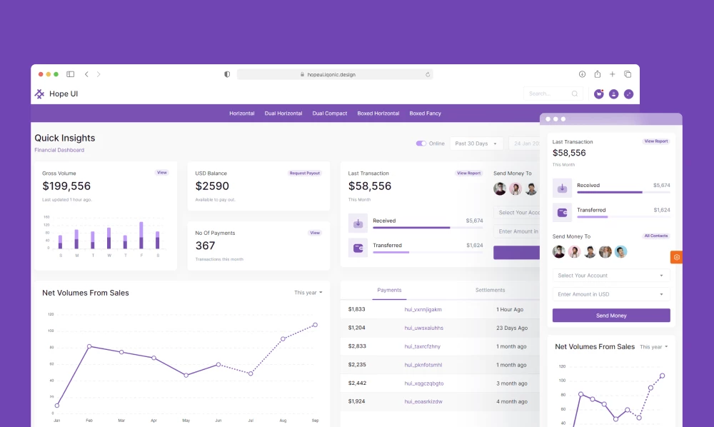 Bootstrap 5 admin template